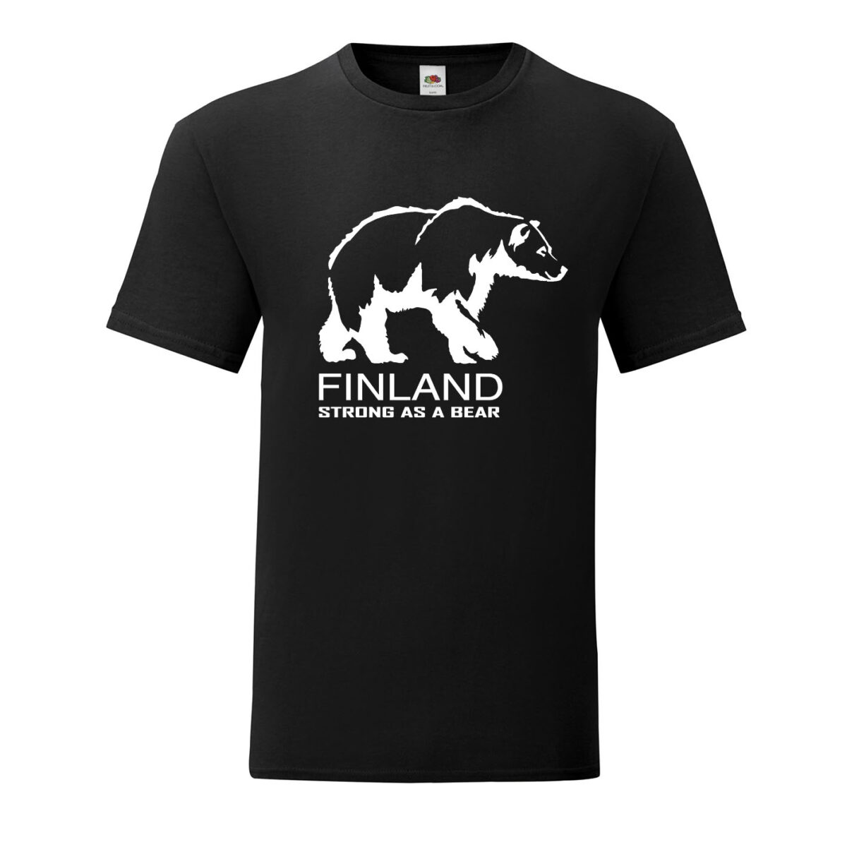 Miesten T-paita – Finland – Strong as a Bear