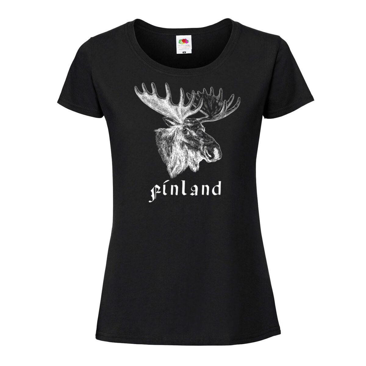 Naisten T-paita Finland - Hirvi