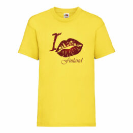Lasten T-paita – I love Finland