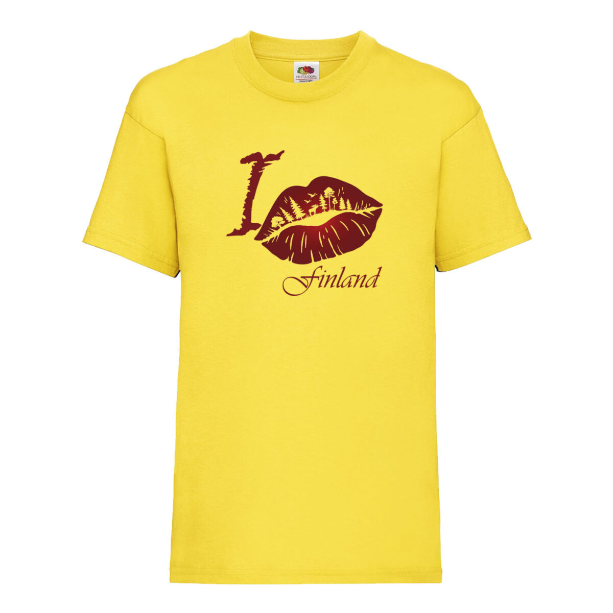 Lasten T-paita – I love Finland