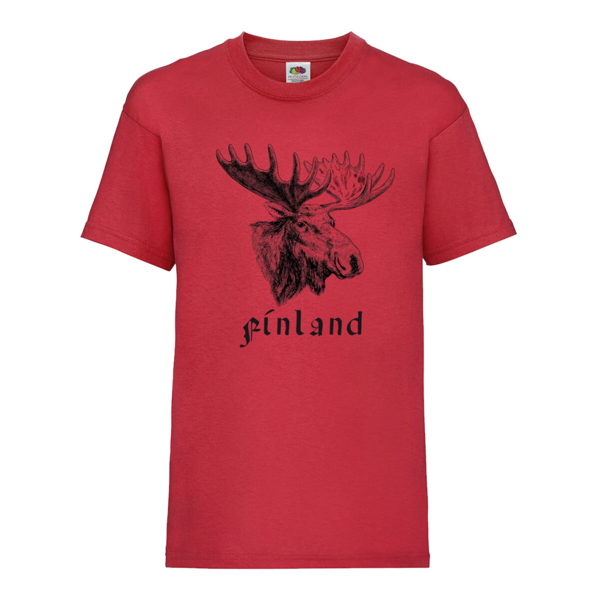 Lasten T-paita Finland - Hirvi
